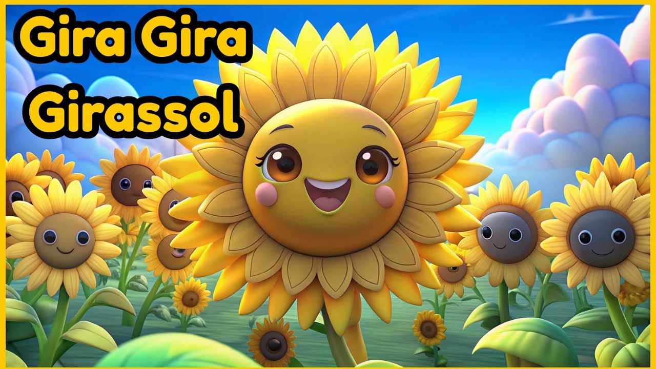 GIRA GIRA GIRASSOL - MÚSICA INFANTIL DIVERTIDA