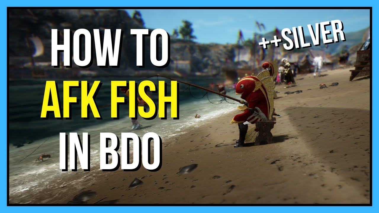 How to AFK Fish in Black Desert Online (for Beginners!)