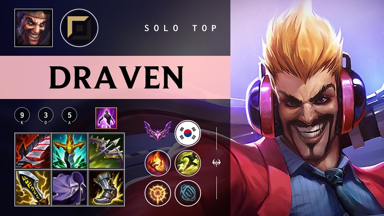 Draven Top vs Yone - KR Master Patch 26.04