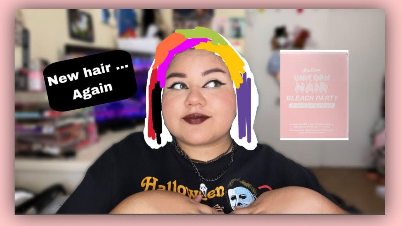 New Hair! + Trying Lime Crime Bleach