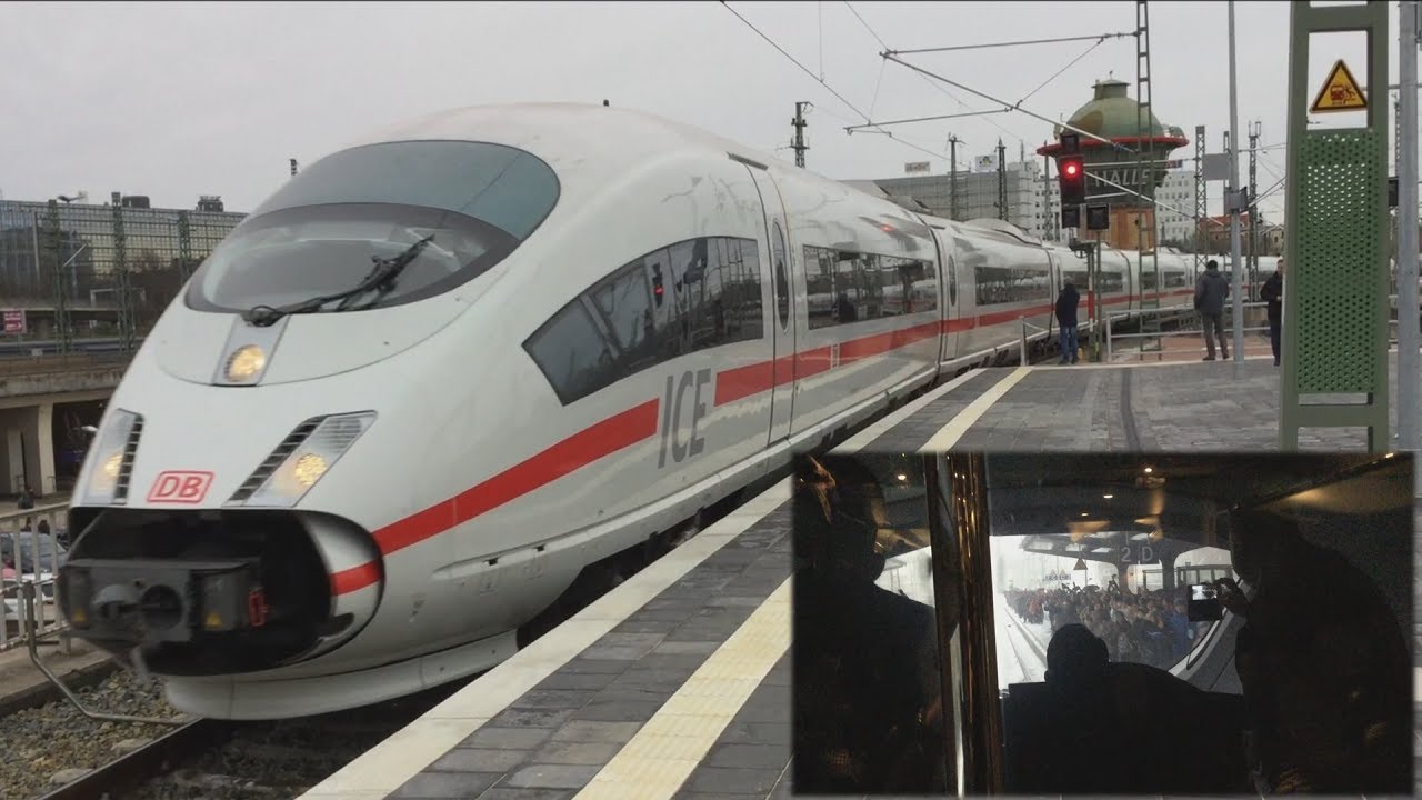 VDE 8 Neubaustrecke Ebensfeld Erfurt: Eindrücke vom Eröffnungstag (Mitfahrt ICE, Vectron, Coburg)