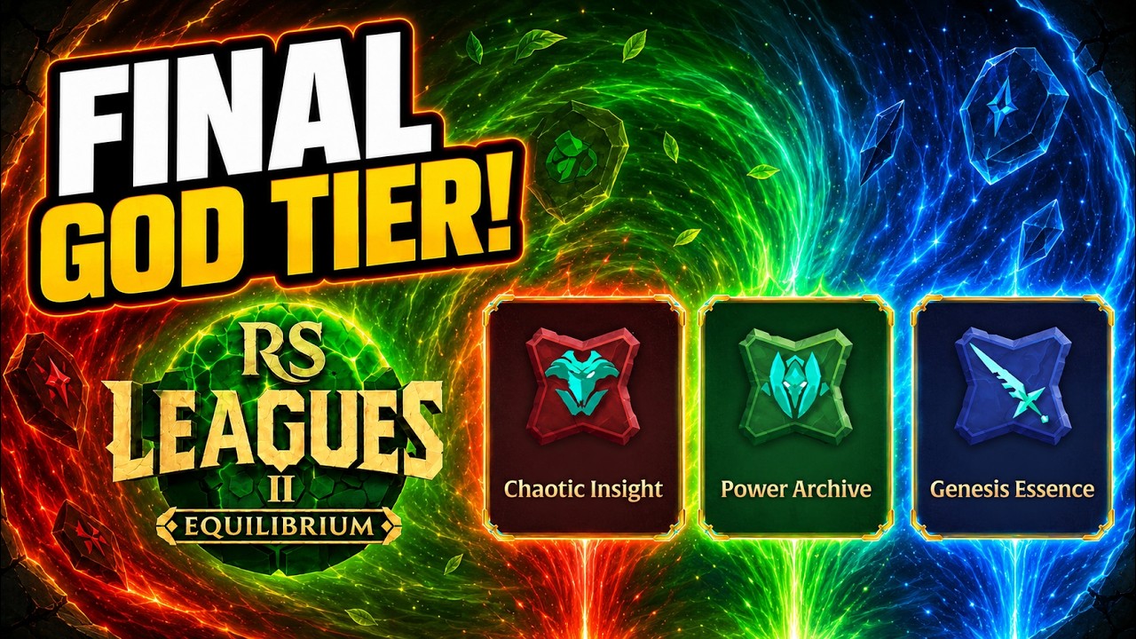 Финальные благословения божественного уровня ПРОСТО БЕЗУМНЫ! | RS3 Leagues II