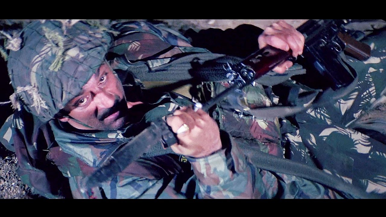 Apni Zameen Nahi Chodenge Dushmano Ko Muh Tod Jawab Denge - Sanjay Dutt - Suniel Shetty - LOC Kargil