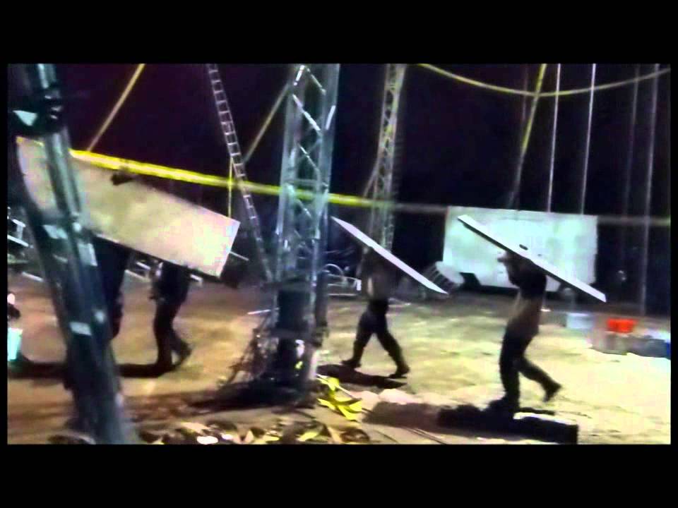 Zeltabbau Circus Voyage