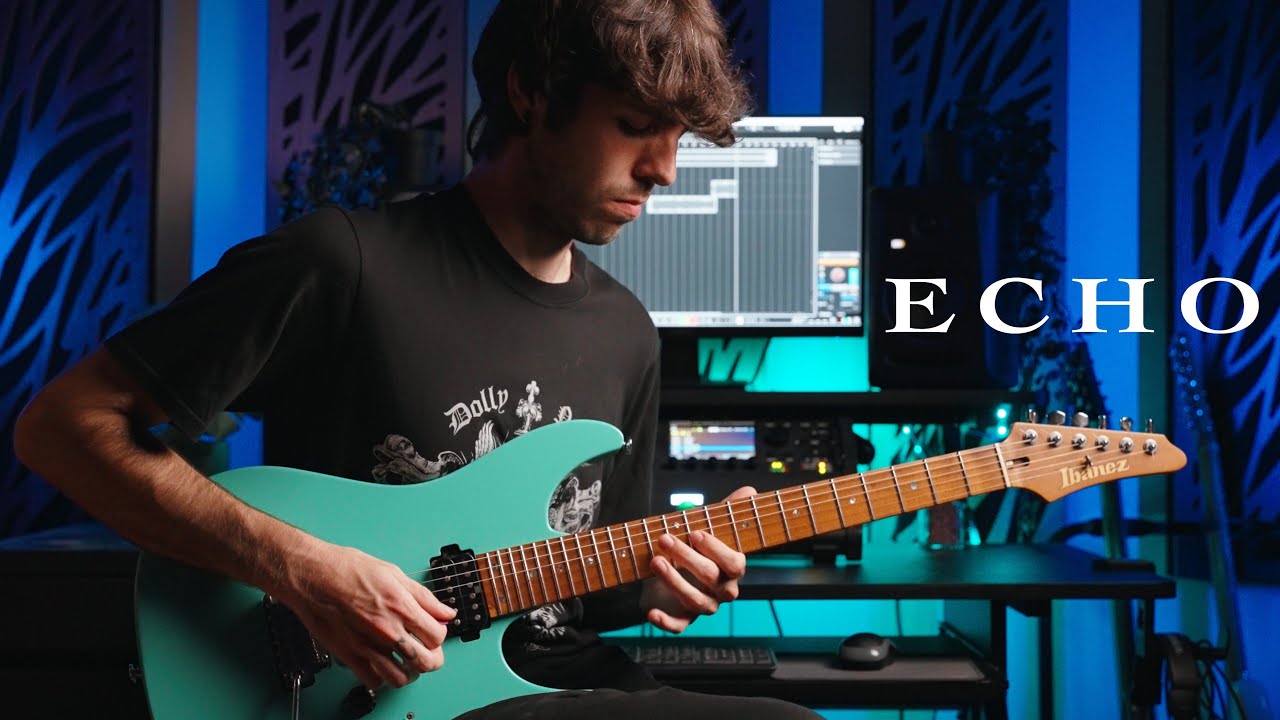 'Echo' - Joe Satriani cover by Alessandro Zilio - using Xvive A58