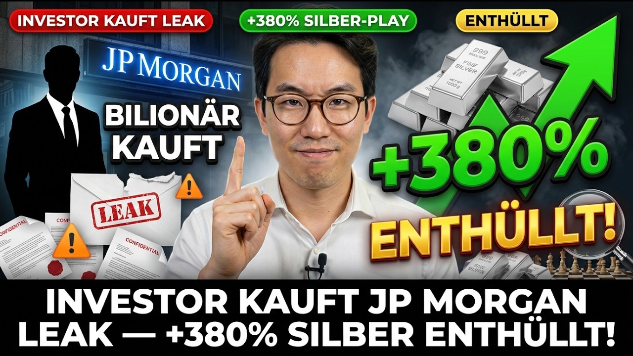 Buffett hat gerade das „Leak“ von JP Morgan gekauft — sein +380 %-Silber-Play enthüllt!