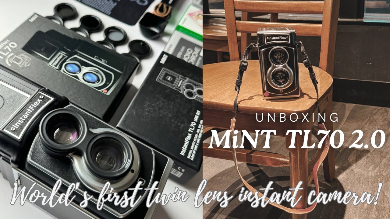 Unboxing the world’s first twin lens instant camera - MiNT InstantFlex TL70 2.0 ll Instax Mini Film