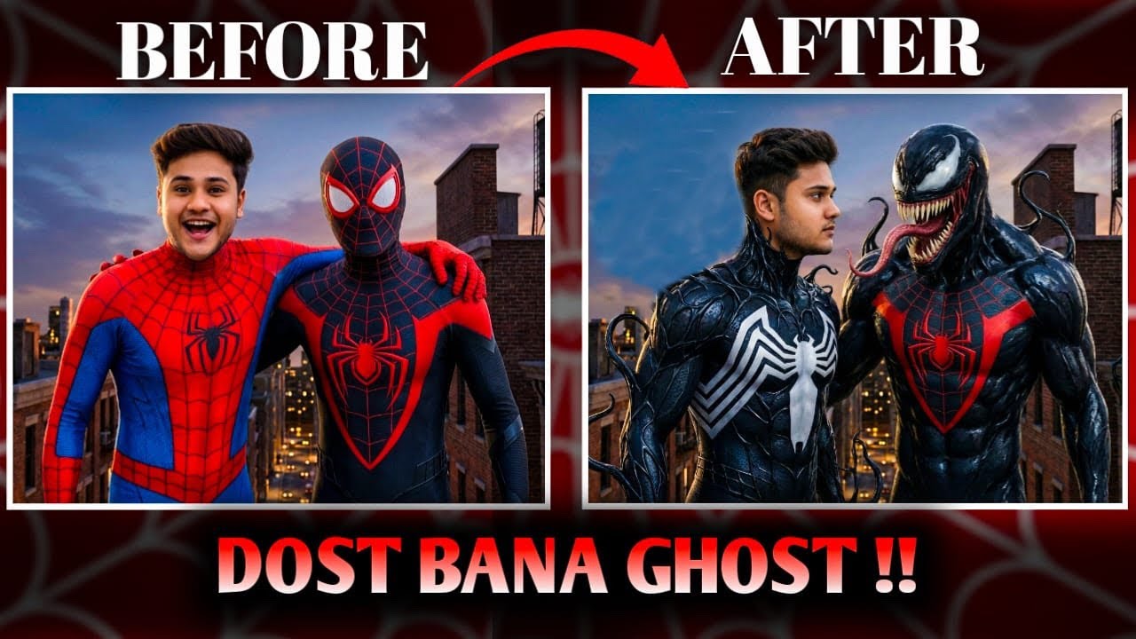 Friend🫂becomes  Enemy😈| HARRY BECOMES VENOM||😈SPIDERMAN VS VENOM😮😈 {SPIDERMAN2 EPIC GAMEPLAY}