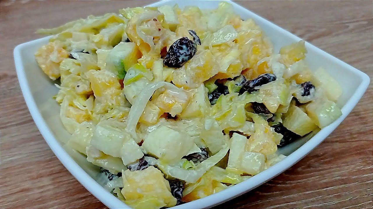 Exquisita ensalada agridulce, sin az&uacute;car a&ntilde;adida. &iexcl;F&aacute;cil y saludable! 😋🤤