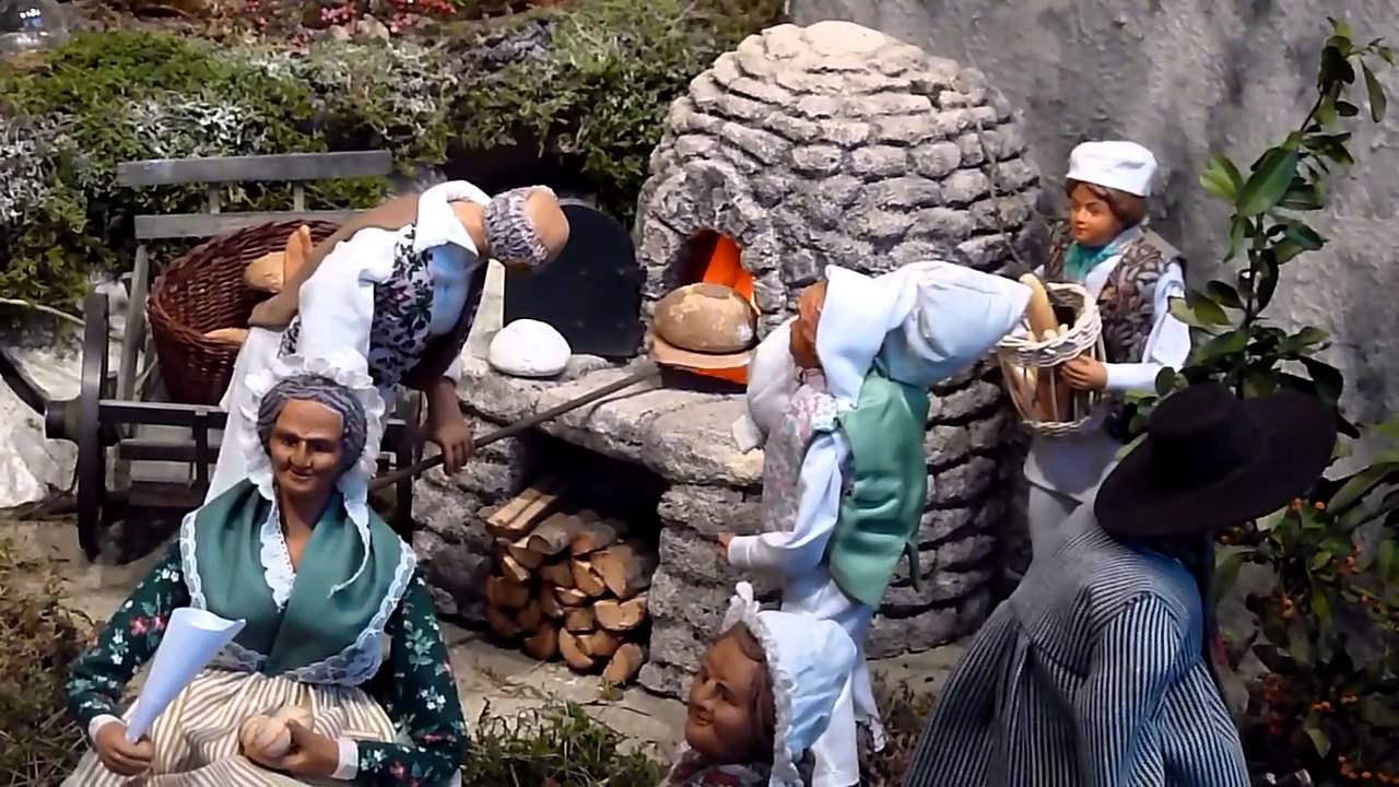 Crèche animée Gilbert Orsini à Allauch, Bouches-du Rhône.
