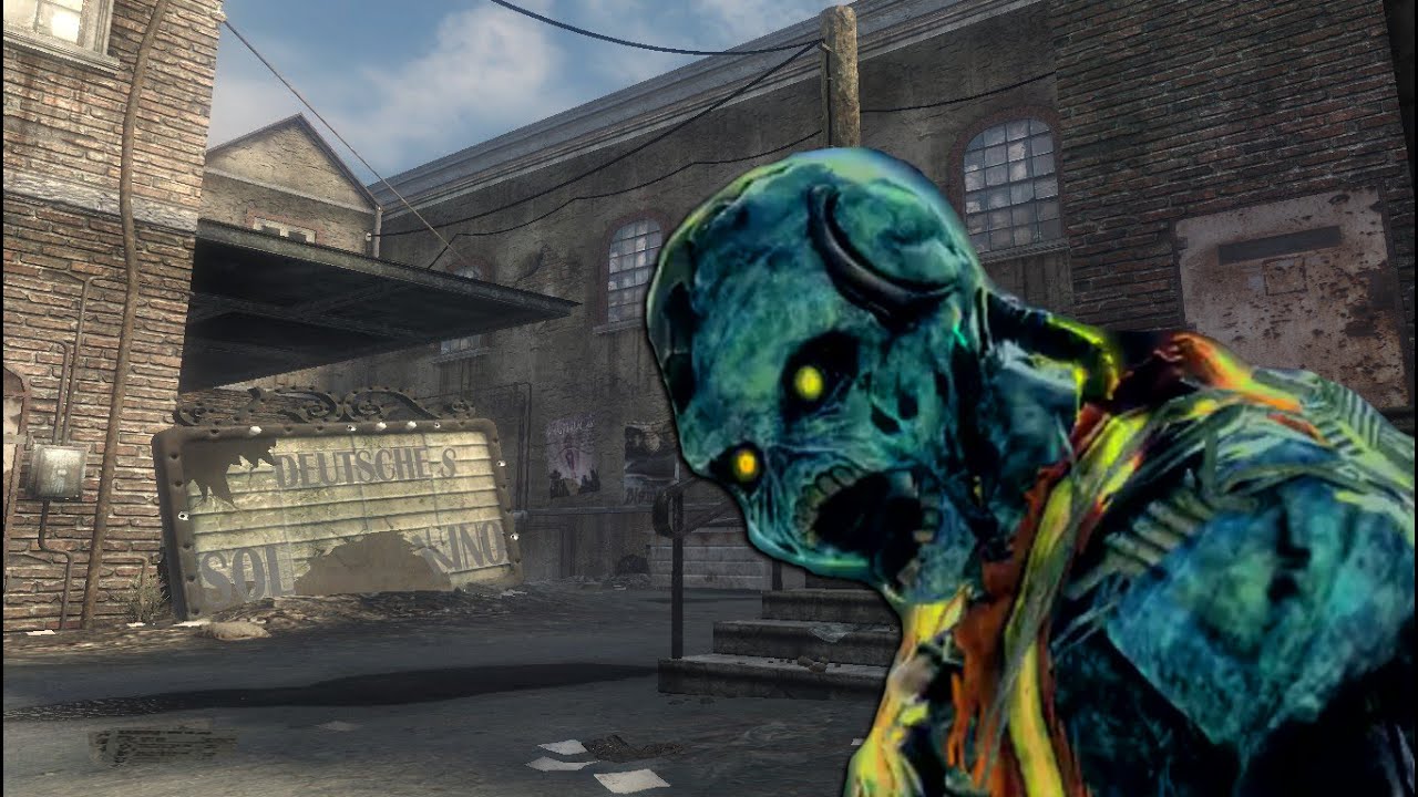 FUTURISTIC KINO DER TOTEN - Call of Duty Zombies Re-Skinned Map!
