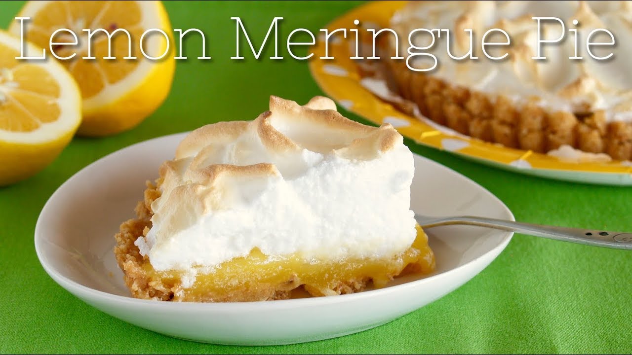 How to Make Quick Lemon Meringue Pie Recipe | OCHIKERON | Create Eat Happy :)