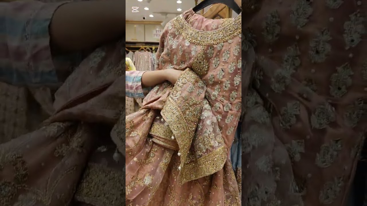 Beautiful Bridal Dresses by Haseen Bridal Tariq Road @vlogsbysjabeen #sjabeen #vlogsbysjabeen #vlog