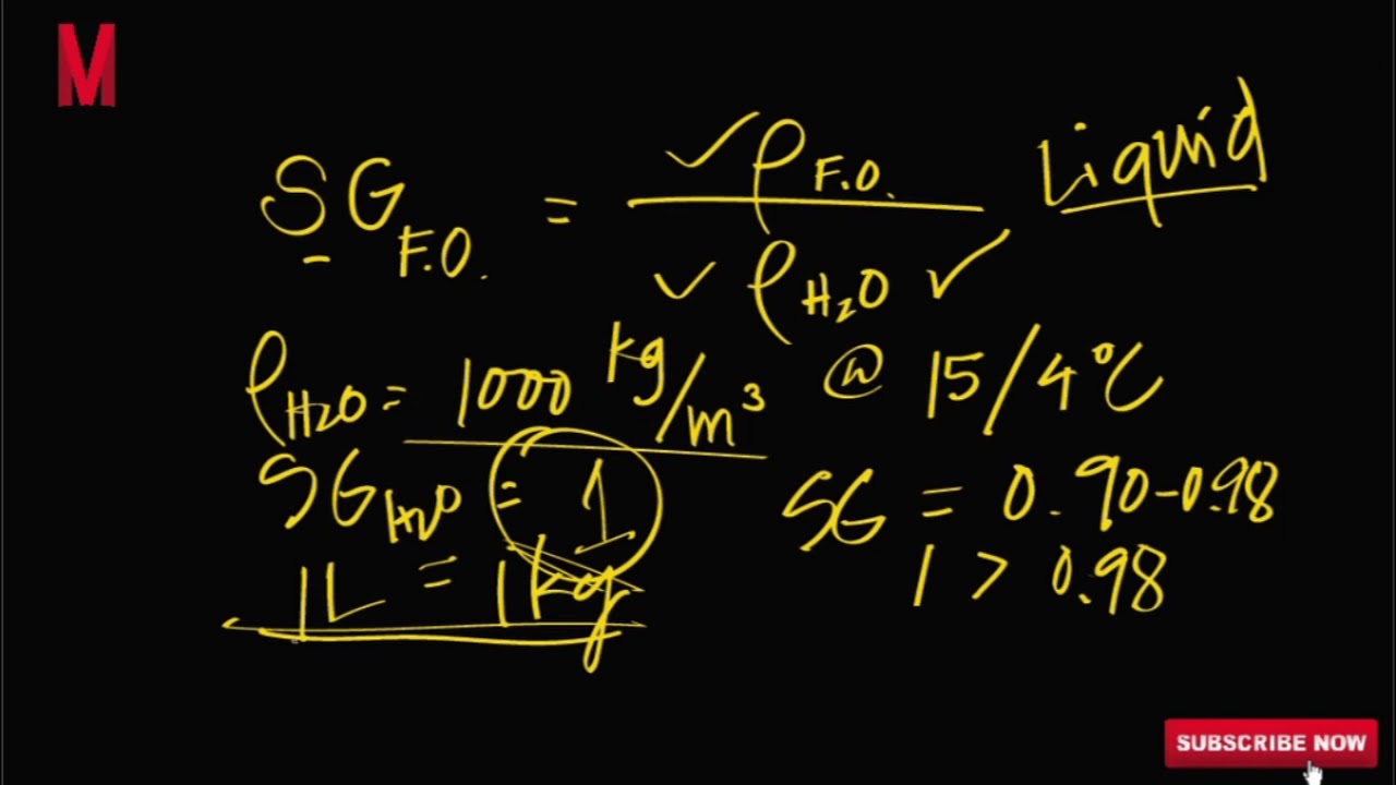 Mga dapat matutunan tungkol sa Specific Gravity ng Fuel!