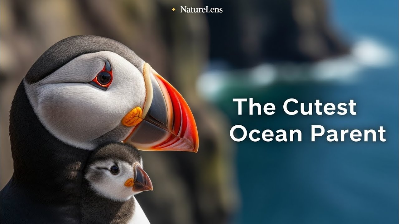 Life of a Puffin 🐦 | The Cutest Ocean Parent You’ll Ever See | NatureLens