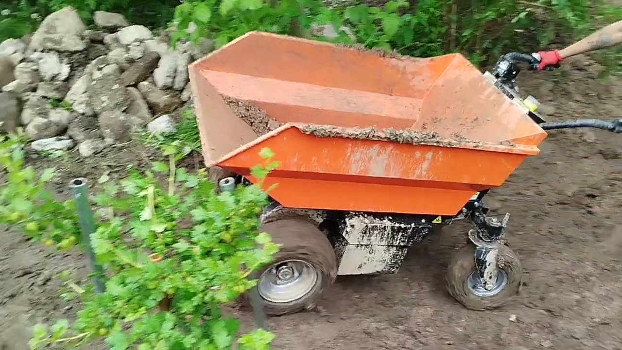 Motorové kolečko CR25, dumper, stavební kolečko