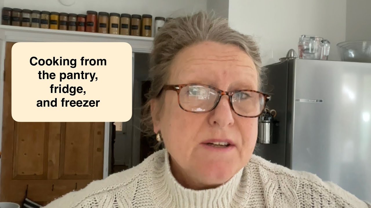 Cooking from the prepper pantry … and more cheese making.