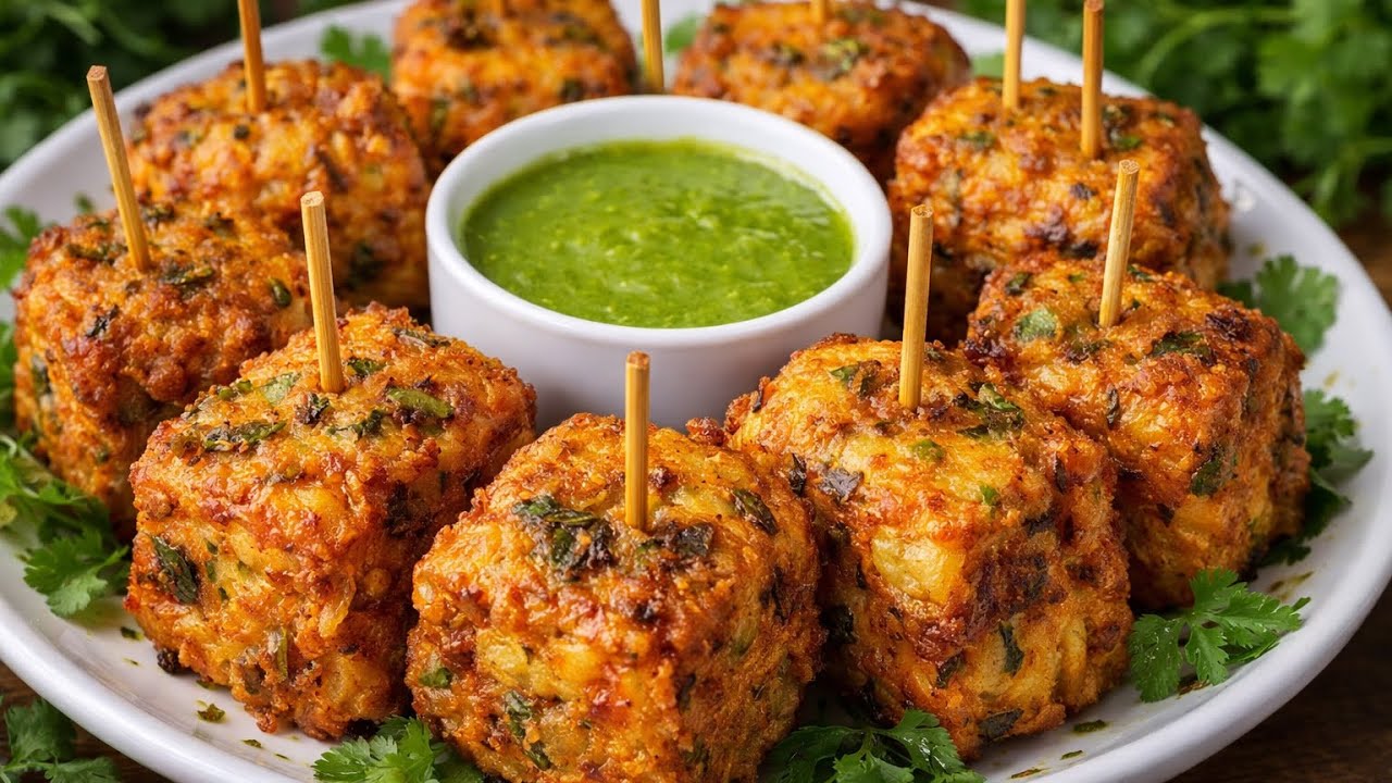 1 Bread Se 10 Crispy Pakoda Bites! 😱 | Quick Snack Recipe | Easy Evening Snack 😋