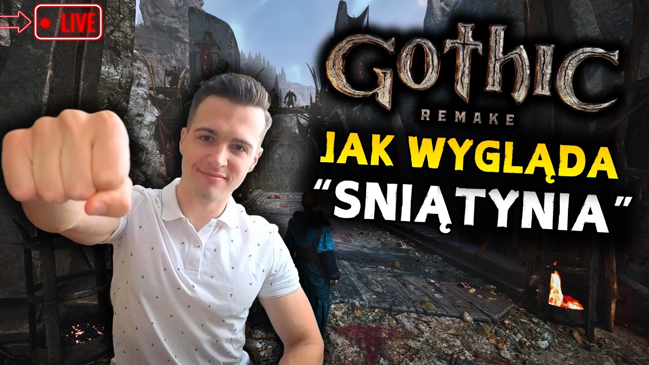 🔴 Gothic Remake - PONOĆ SIĘ WŚCIEKNE W ŚWIĄTYNI ŚNIĄCEGO...