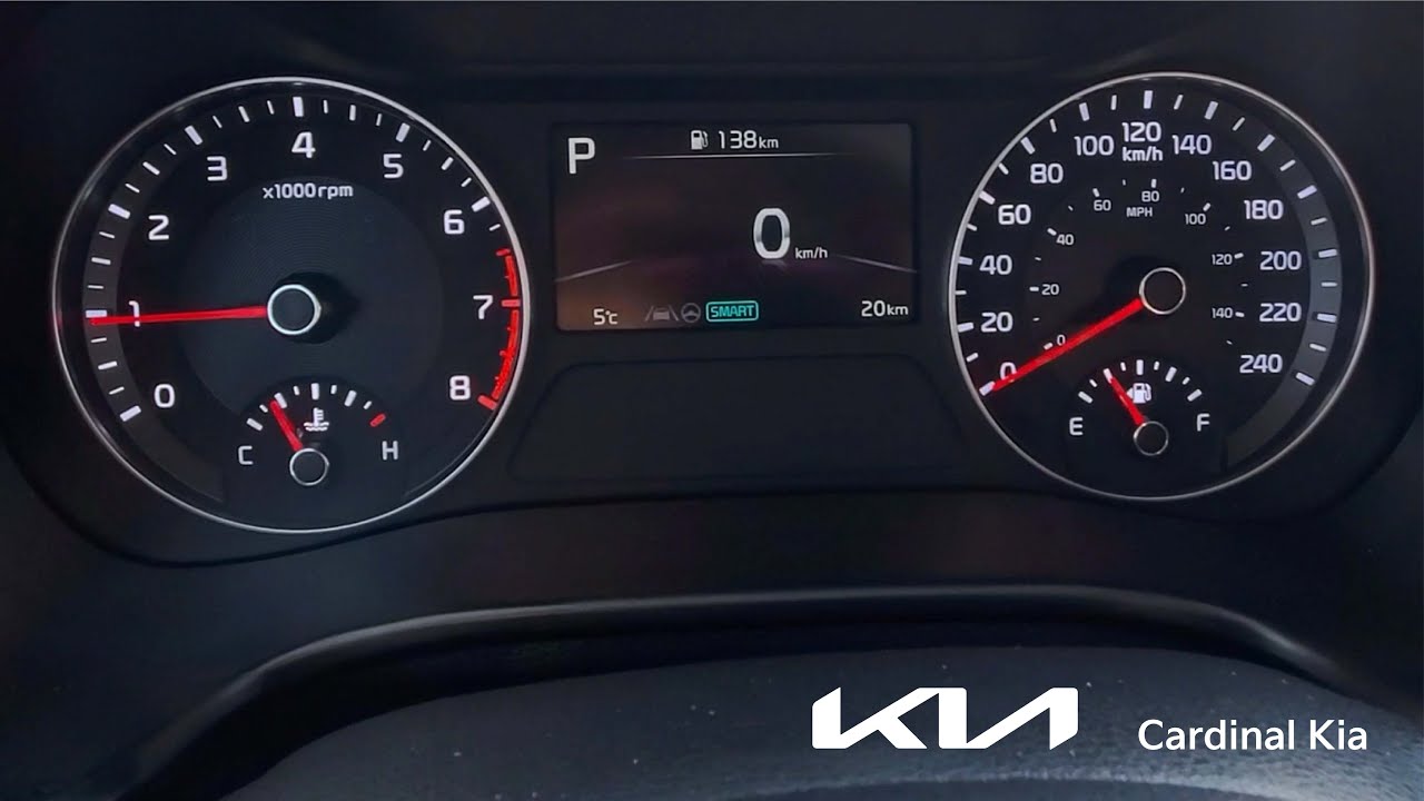CK - Kia Forte 2022 года - Как пользоваться приборной панелью!