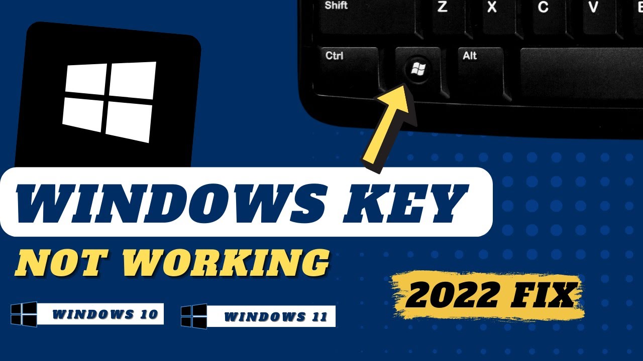 Как исправить неработающую клавишу Windows на клавиатуре (обновлено в 2025 году)