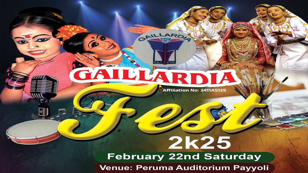 GAILLARDIA FEST 2K25 | GAILLARDIA PUBLIC SCHOOL PALLIKKARA