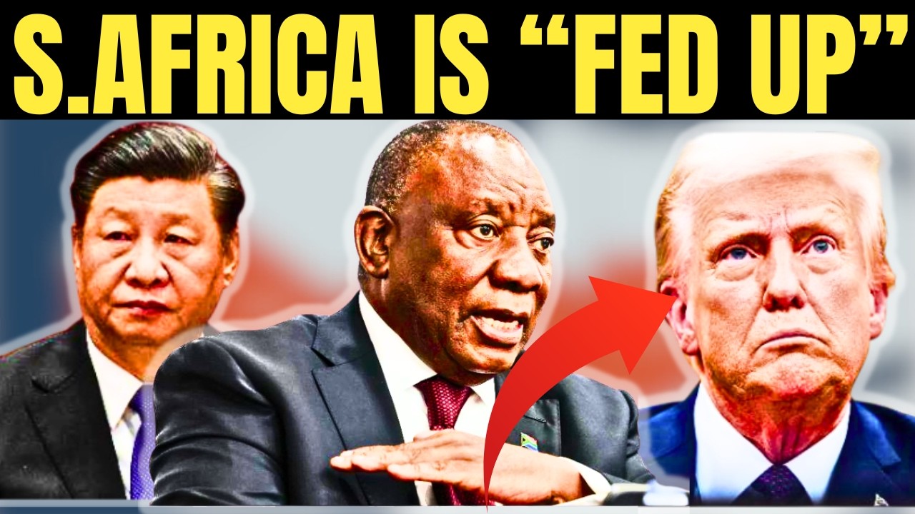 SOUTH AFRICA PROVES DONALD TRUMP WRONG AS CHINA OFFER TRADE ALTERNATIVE AFTER AGOA PRETORIA EGYPT