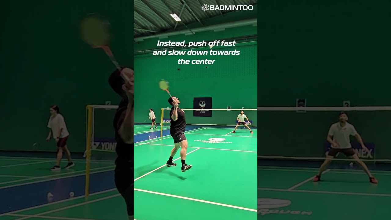 Badminton footwork technique #badminton #footwork #technique