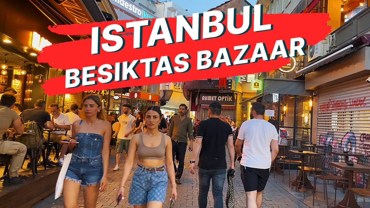 Besiktas Bazaar: A Stunning 4k Walking Tour