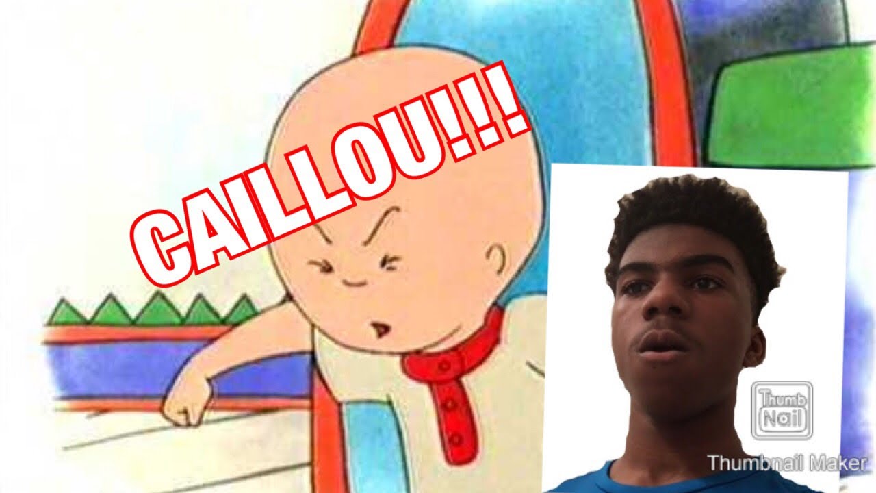 If caillou’s dad was BLACK