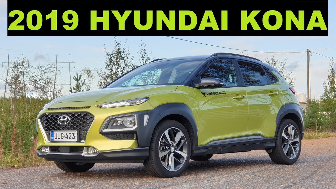 Hyundai Kona 4WD koeajo - Näppärä nelivetoinen katumaasturi
