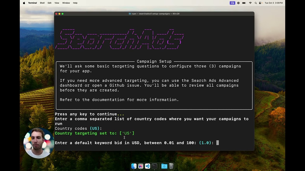 Setting up Apple Search Ads Advanced Campaigns using the Search Ads CLI