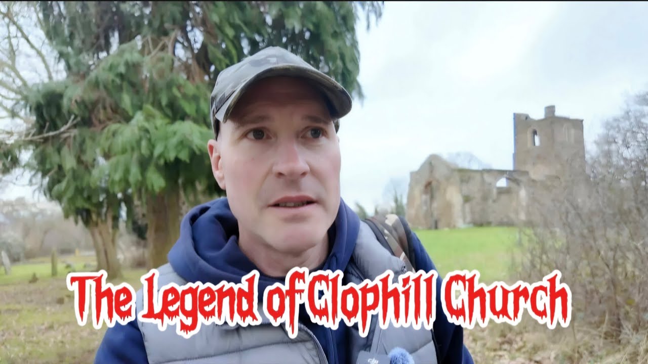 Haunted Ruins of CLOPHILL CHURCH  -  I Discovered a LOCAL with a Suprise!!