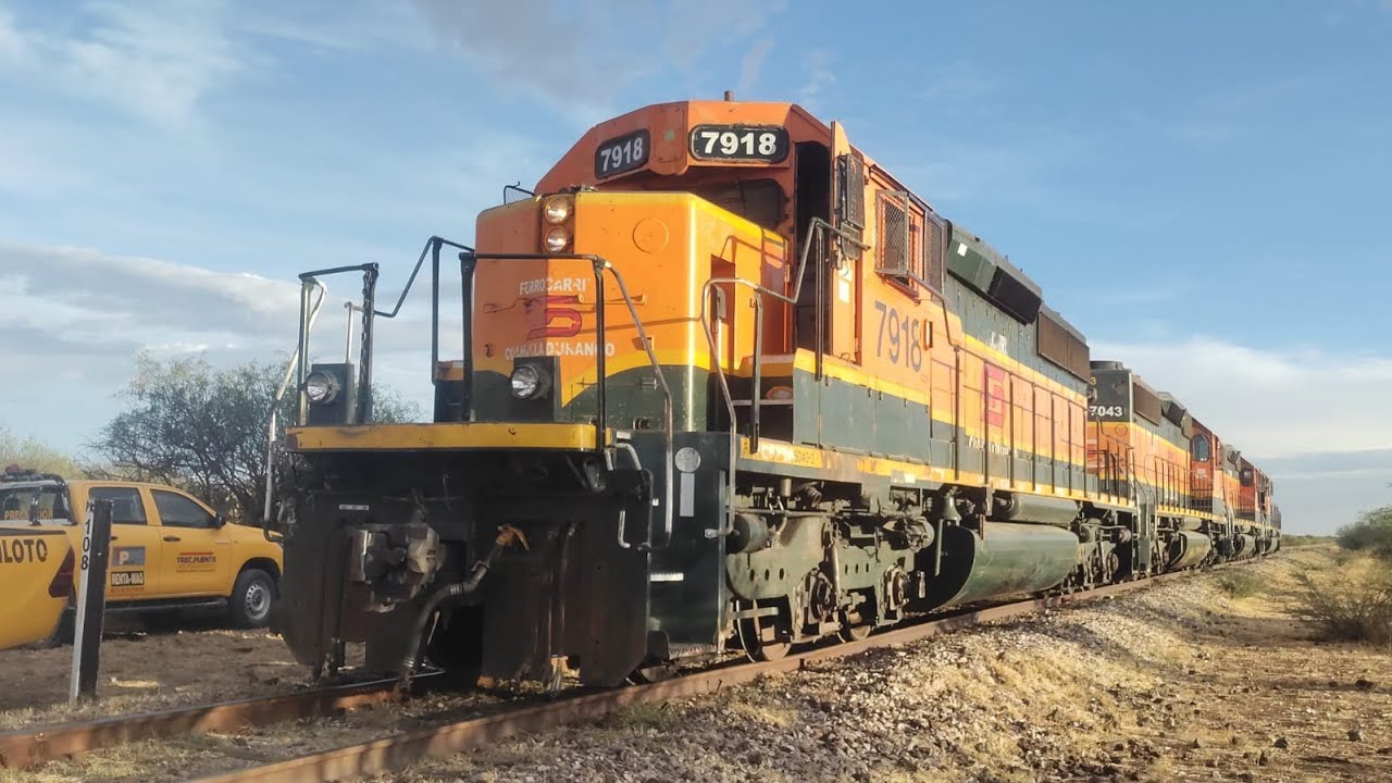 LFCD: EMD SD40-2 #7918, #7043, #7840 & #7165 detenidas.