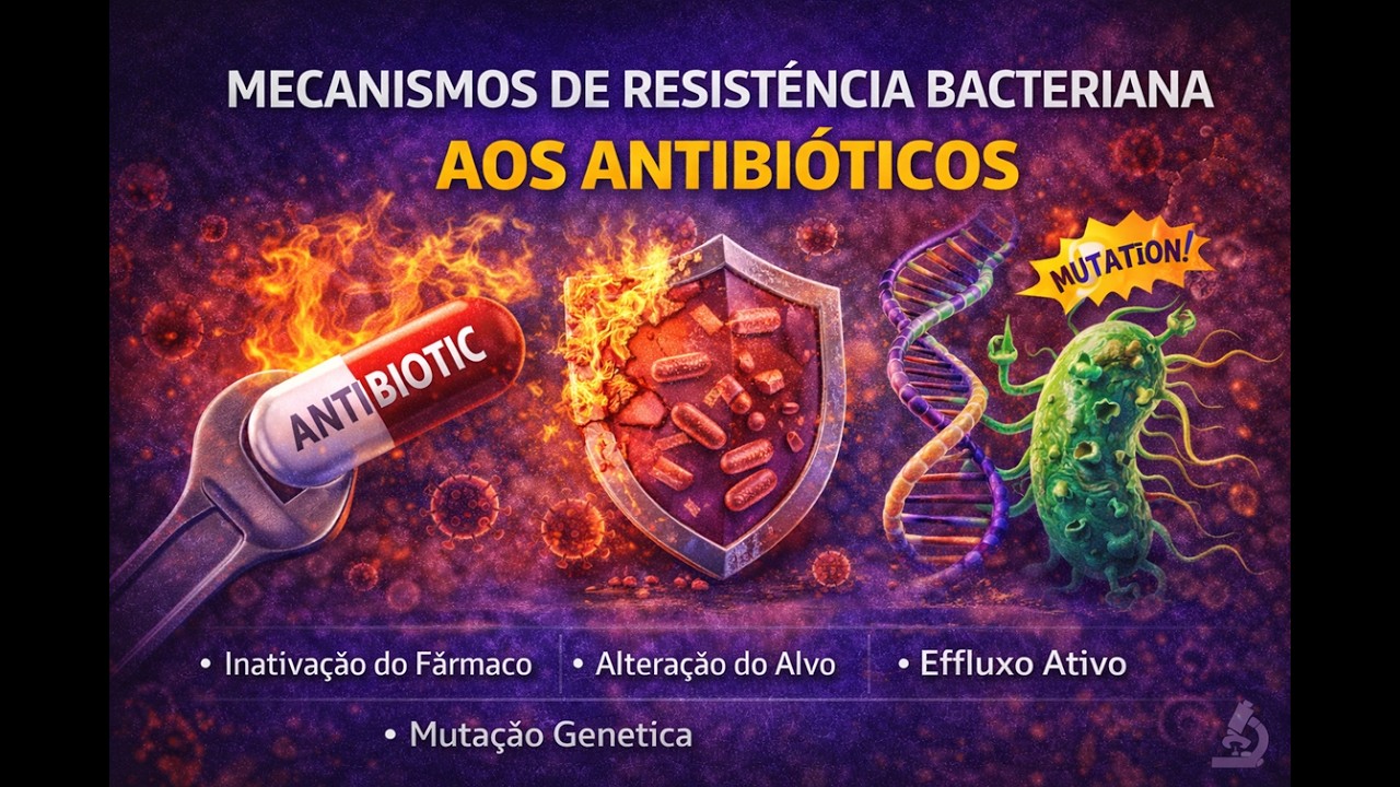 Mecanismos de Resistência Bacteriana aos Antibióticos
