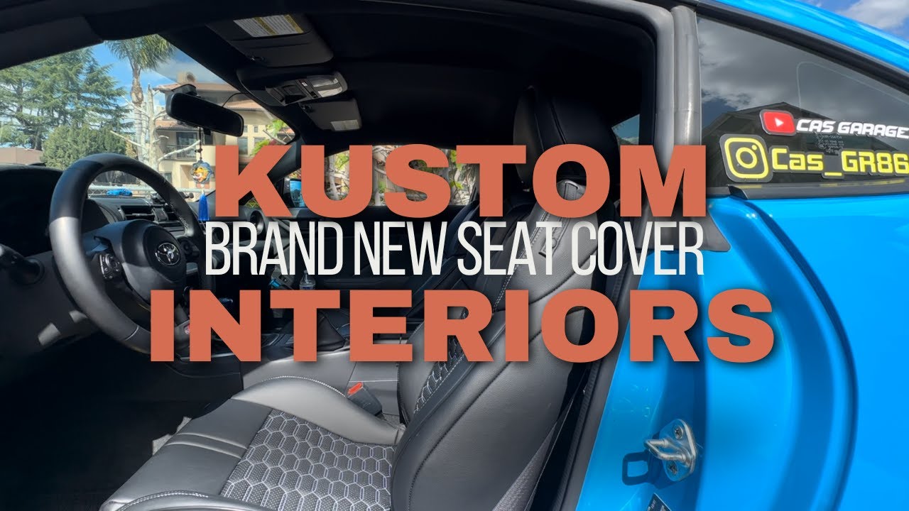 Installation Guide to Kustom Interiors Seat Cover For 2022+ GR86/BRZ