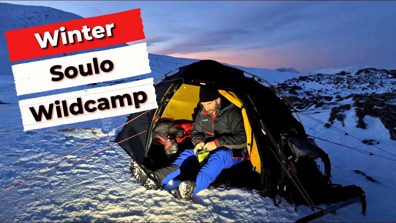 Палатка Hilleberg Soulo | Зимний горный лагерь⛈