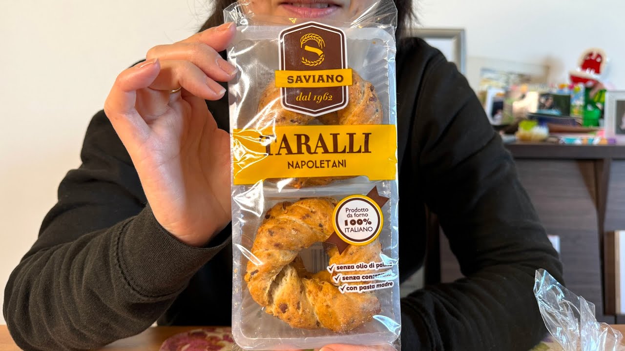 Colazione in Giappone con taralli napoletani e pugliesi