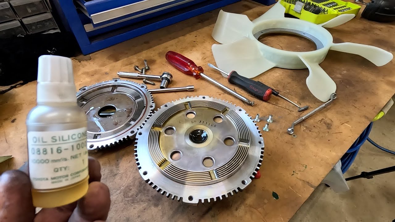 Adding Silicone oil to Mitsubishi Triton Fan Clutch