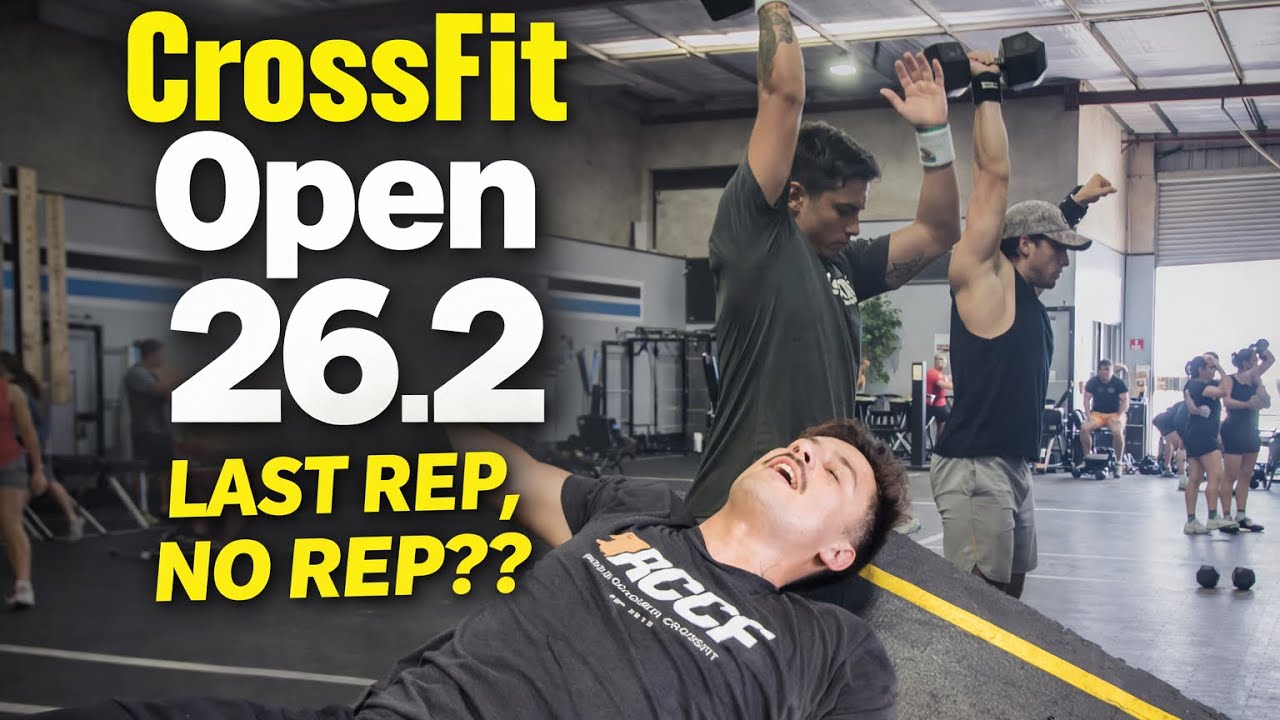 CrossFit Open 26.2… LAST REP NO-REP?! 😳