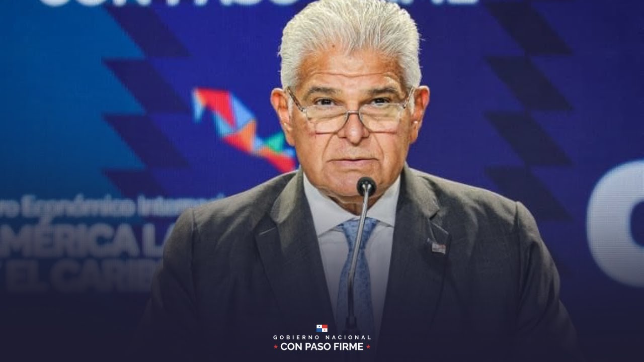 Discurso del excelentísimo señor José Raúl Mulino Presidente de la República de Panamá