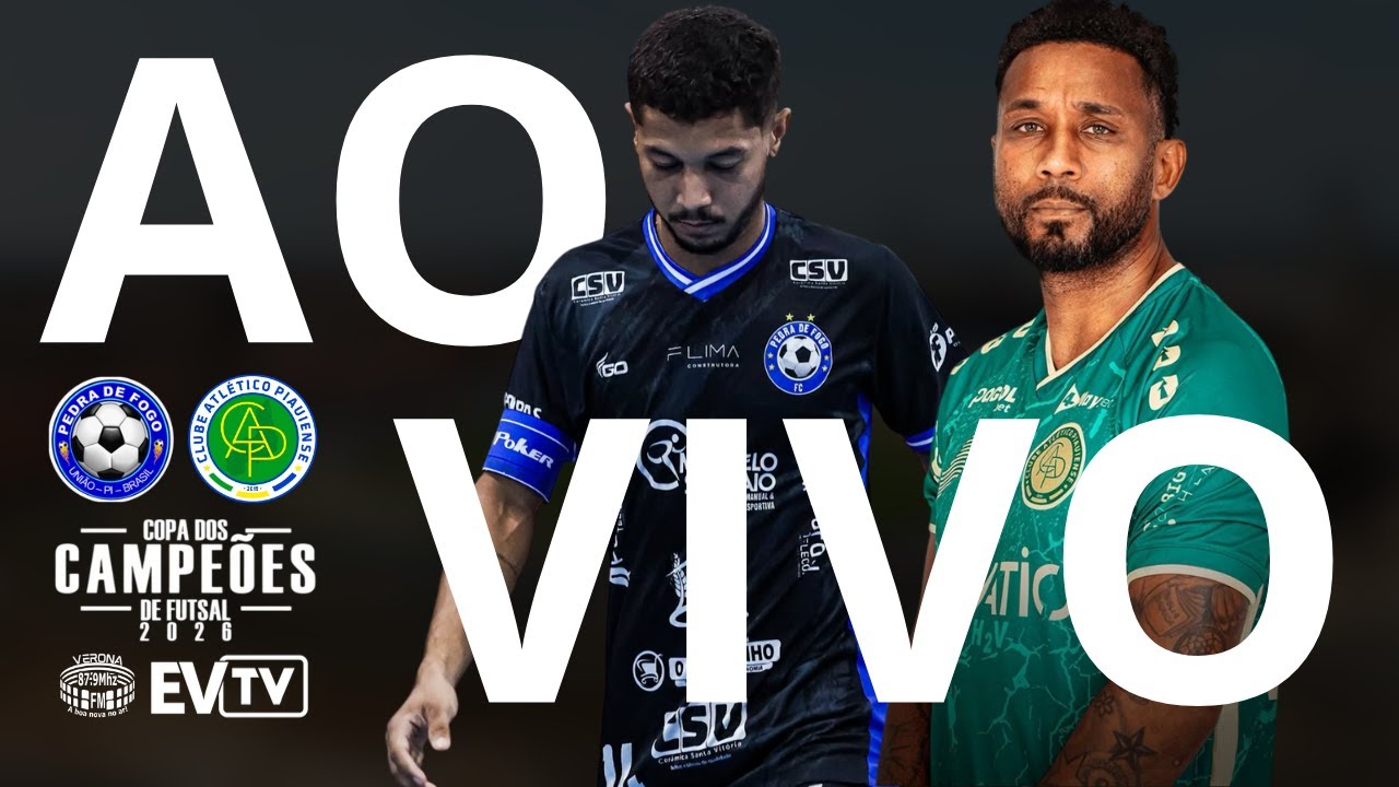 PEDRA DE FOGO X ATLETICO-PI / RODADA 01 / COPA DOS CAMPEÕES DE FUTSAL
