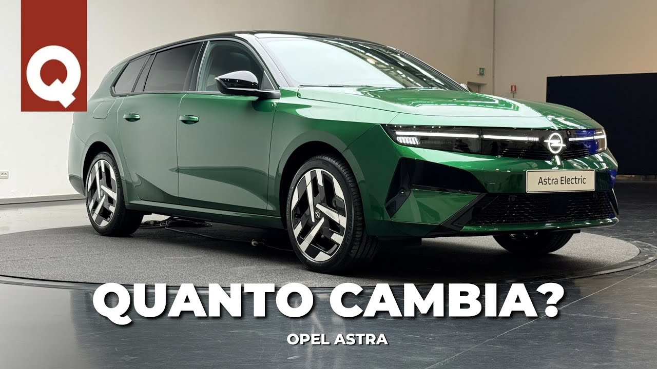 Diesel, ibrida, PHEV ed elettrica... e sedili Intelli-Seat DI SERIE | Opel Astra Restyling 2026