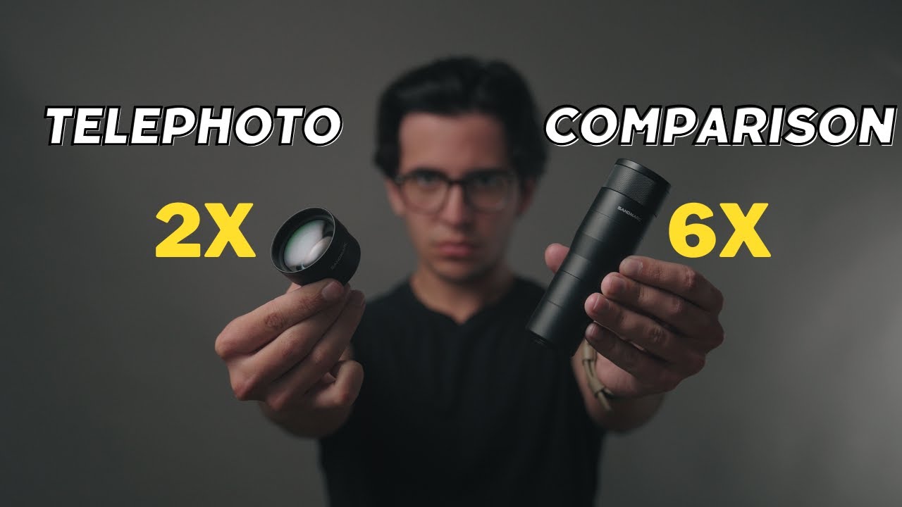 SANDMARC Telephoto 6x против 2x: сравнение!