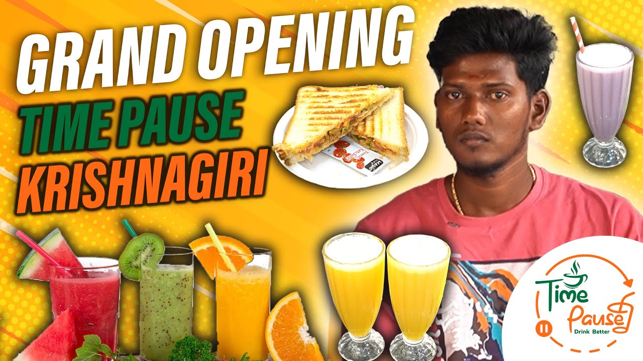 ✨Time Pause Cafe Krishnagiri😉 | Budget-Friendly Franchise with Premium Taste! 🍵👌