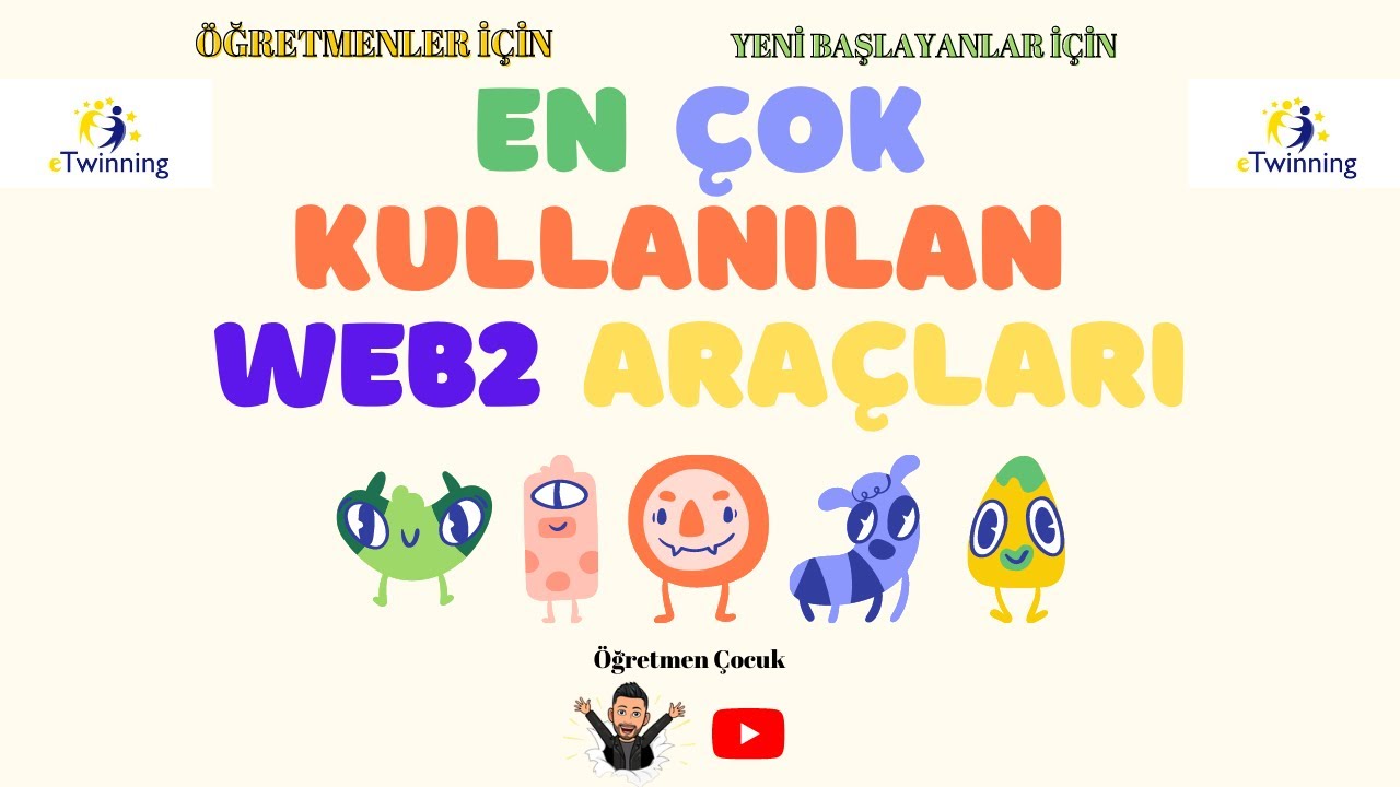 En Çok Kullanılan Web2 Araçları | Öğretmenler İçin Web2 Araçları