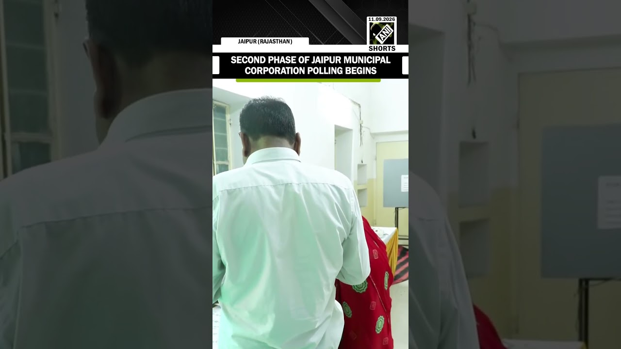 Voting begins for second phase of Jaipur Municipal Corporation amid tight security