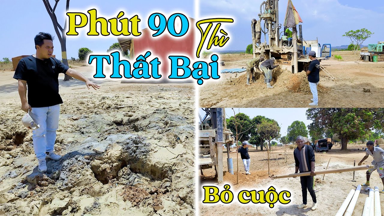 Đông Paulo || Biến Cố Quá Sức Tưởng Tượng Rồi! Đúng Phút 90 Thì Quay Xe, Giếng Nước Sạch Thất Bại!