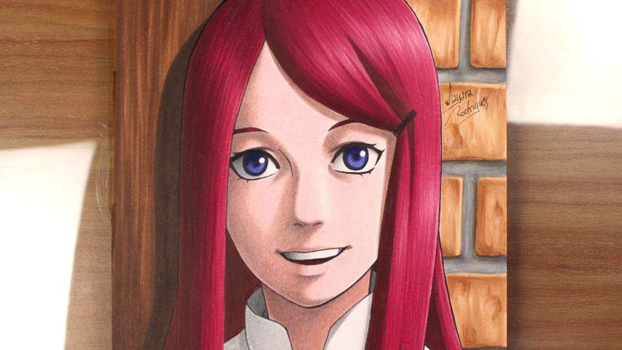 Drawing KUSHINA UZUMAKI [NARUTO]