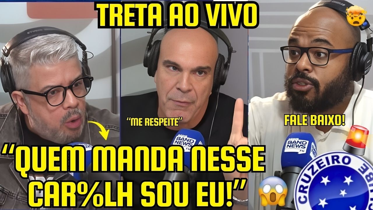 “CALA A BOCA, CAR%LH” — VALU E BRENO QUEBRAM O PAU AO VIVO NA BAND! - TRETA INSANA | HG GRITOU MUITO